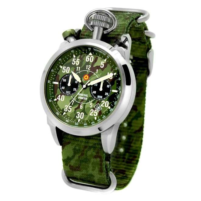 Reloj Aviador Special Forces de militar AV-1102 Fuerzas especiales camuflaje
