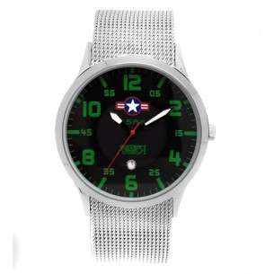 Reloj Aviador Escarapela USAF AV-1109 United States Air Force fuerza area de estados unidos reloj de piloto 2