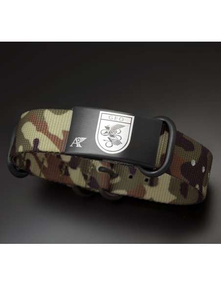 Bracelet GEO camouflage marron AV-COL-1001