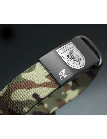 Bracelet GEO camouflage marron AV-COL-1001