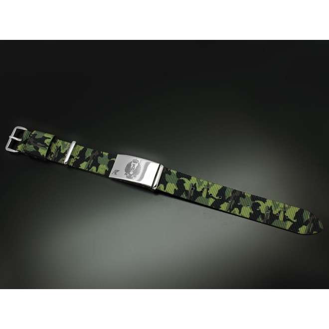 Pulsera EJERCITO de camuflaje verde AV-PUL-1007