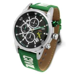 AVIATOR Watch AV-1060 Civil Guard Special Edition, 52 mm steel case, nylon and leather embroidered RBF strap, calendar, WR 10