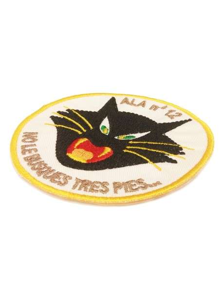 Embroidered Patch ALA 12 Torrejón de Ardoz. Thermo-adhesive Embroidered Shield.