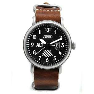 Reloj Aviador Altímetro AV-1201-NPM 2