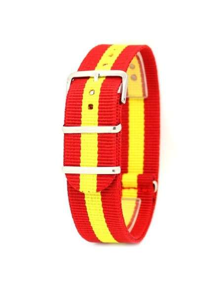 NATO-type nylon strap Spanish Flag AVC-EN
