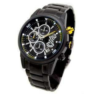 Buy UME Aviador watch Black IPB steel strap