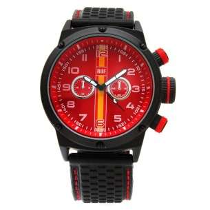 Montre AVIATEUR Avec Drapeau Espagnol Rouge Neuf RBF-1002 ✔️Paiement Sécurisé ✔️2 Ans De Garantie 2