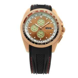 Universo AVIATOR Watch AV-1168-2 Brown, Gold-plated Stainless Steel, 10 ATM 2