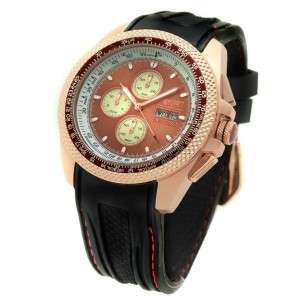 Reloj AVIADOR Universo AV-1168-2 Marrón, Acero Inox Bañado Oro, 10 ATM