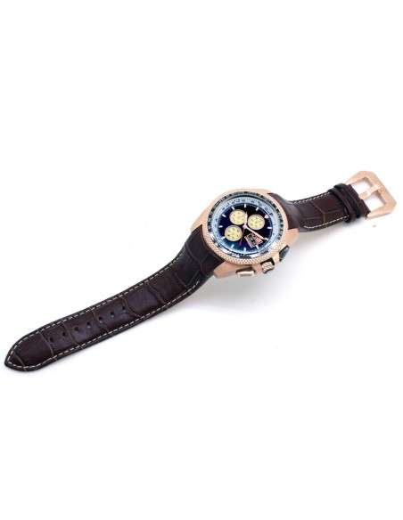 Correa AVIADOR marron 22-24mm para reloj Universo y 75 Aniversario AV-1077 ✔️Pago Seguro