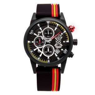 - AVIATOR orologio nero IPB cinturino in acciaio 2