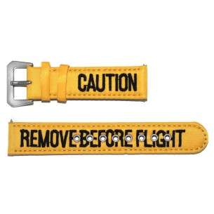 Buy Yellow RBF Aviador Strap in Nylon and Leather 20mm