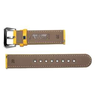 Buy Yellow RBF Aviador Strap in Nylon and Leather 20mm 2