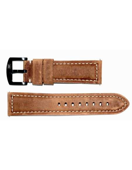 Buy Brown RBF Aviador Strap in Grunge Leather 24mm