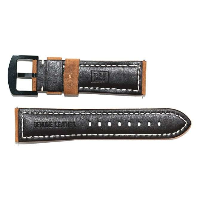 Buy Brown RBF Aviador Strap in Grunge Leather 24mm