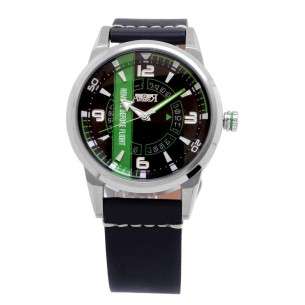 Montre AVIATEUR à calendrier complet RBF AV-1059-PN