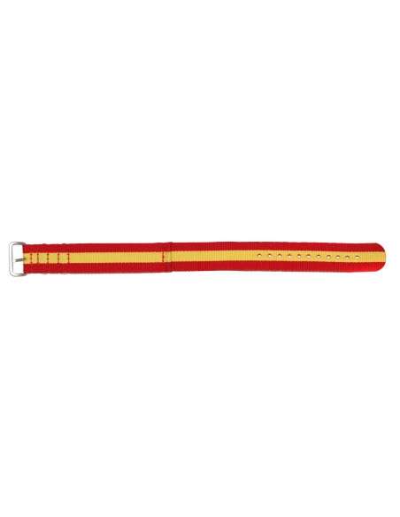 Sangle en nylon de type OTAN Drapeau espagnol AVC-FR
