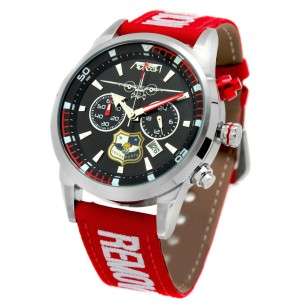 Orologio da pilota RBF WING 35 AV-1090 - 9 spedizione colore rosso quadrante nero trasporto pilota militare