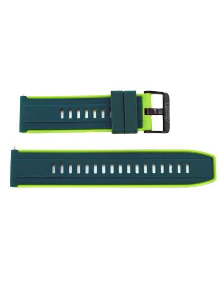 Buy Dark and Light Green RBF Aviador Strap in Silicone 22mm