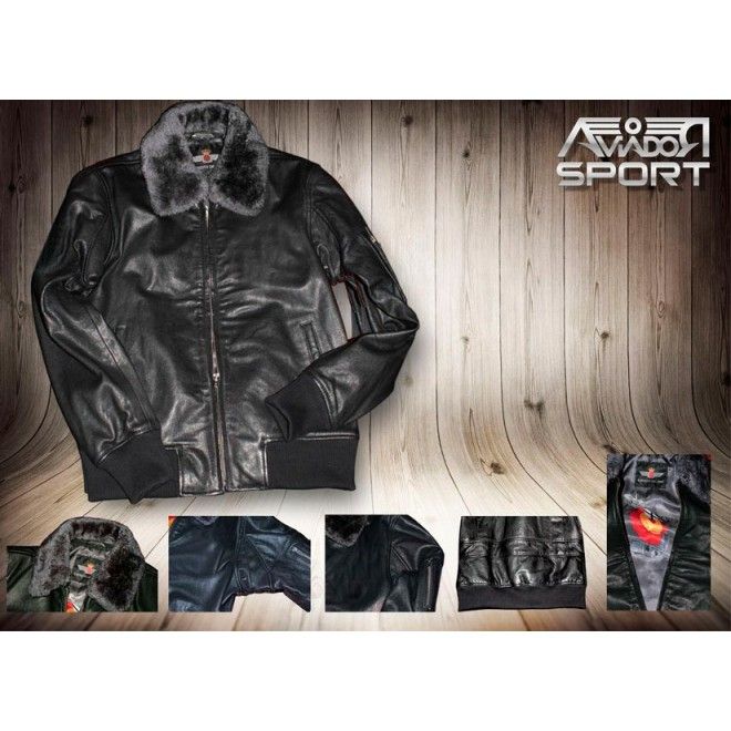 Comprar Chaqueta AVIADOR en piel E.A.